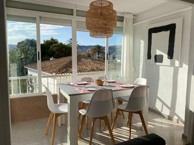 Apartamento Rosarioyemma - Primera Linea De Playa Con Vista Mar Jávea Eksteriør bilde