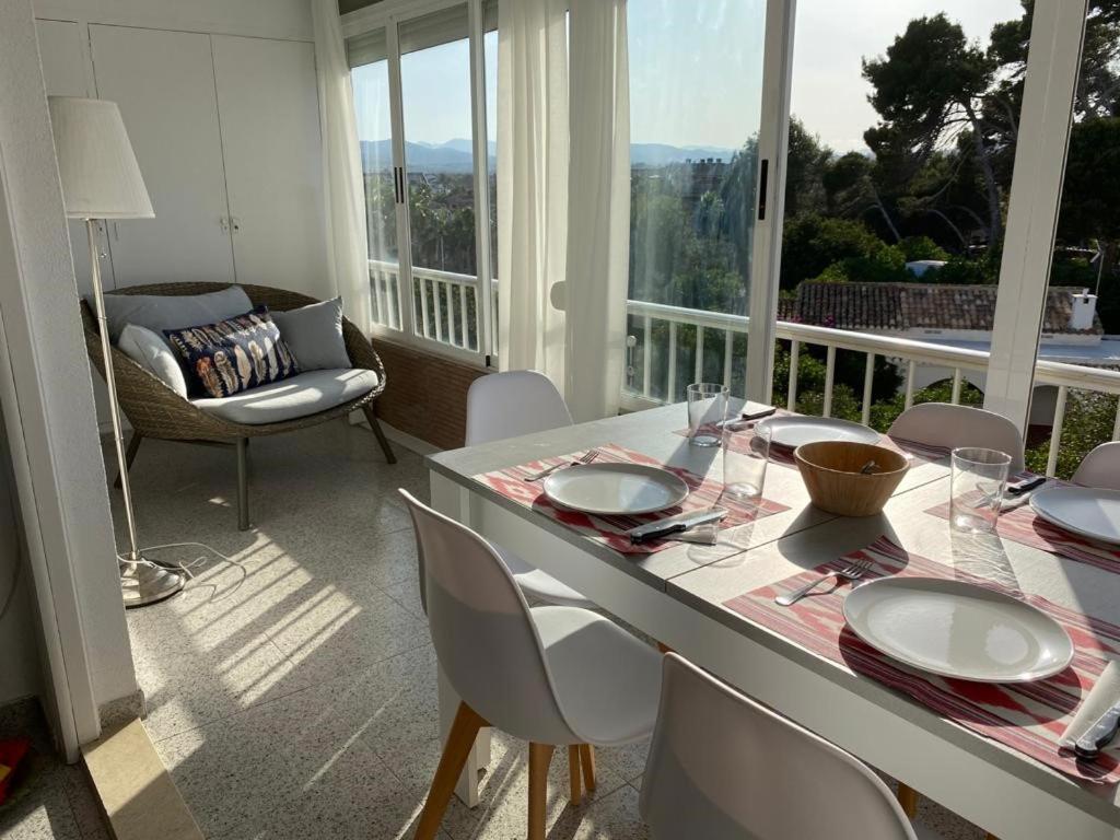 Apartamento Rosarioyemma - Primera Linea De Playa Con Vista Mar Jávea Eksteriør bilde